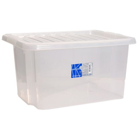 35 Litre Clear Storage Box