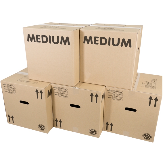 Eco Medium Boxes x 15 Pack