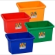24 Litre Stackable storage Box | Colourful Plastic Boxes