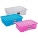 32 Litre Storage Box | Clear Plastic Boxes